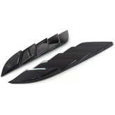 Land Rover Defender 90 / 110 / 130 L663 2020 - Bonnet Vent Covers - Gloss Black